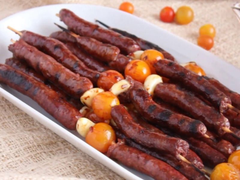Grilled Oriental Sausage