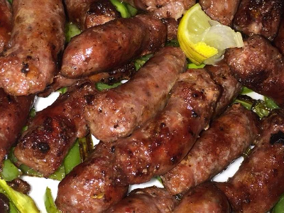 Grilled Oriental Sausage Meal