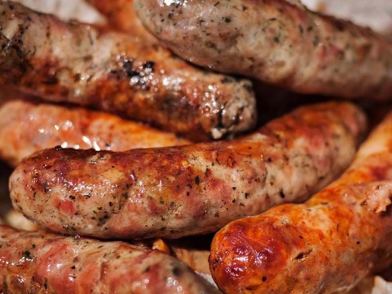 Grilled Oriental Sausage