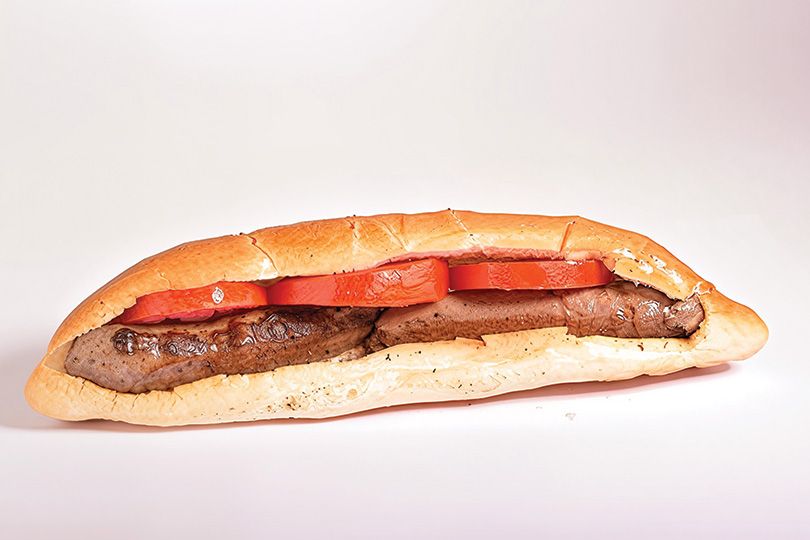 Grilled Sausage "on charcoal"