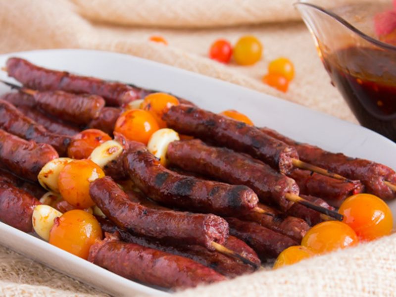 Grilled Oriental Sausage