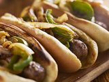 Mexican Sausage With BBQ Sandwich