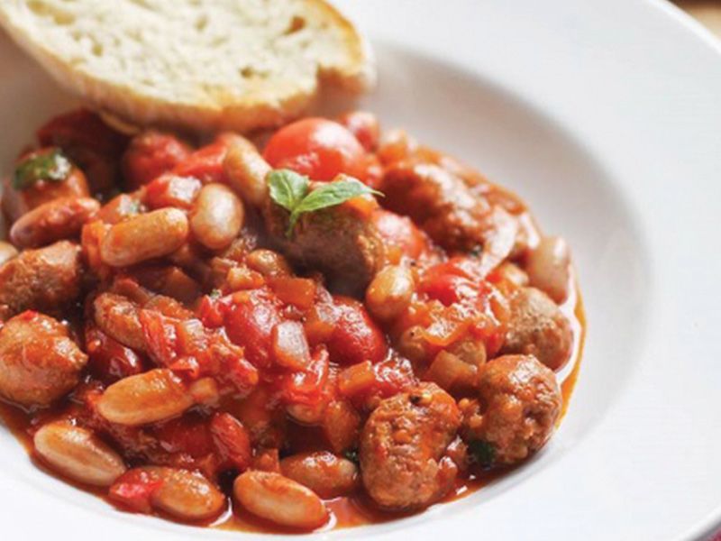 Oriental Sausage Foul PLate