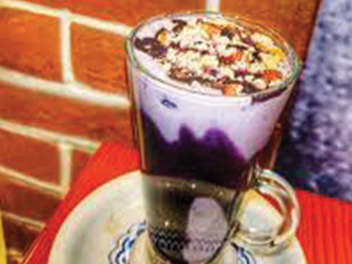 Sahlab blueberry