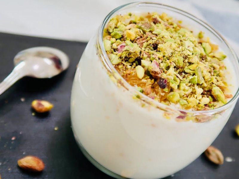 Salep With Fruits