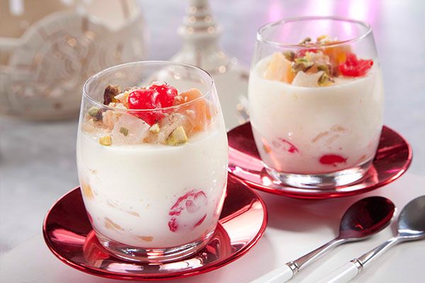 Salep With Fruits