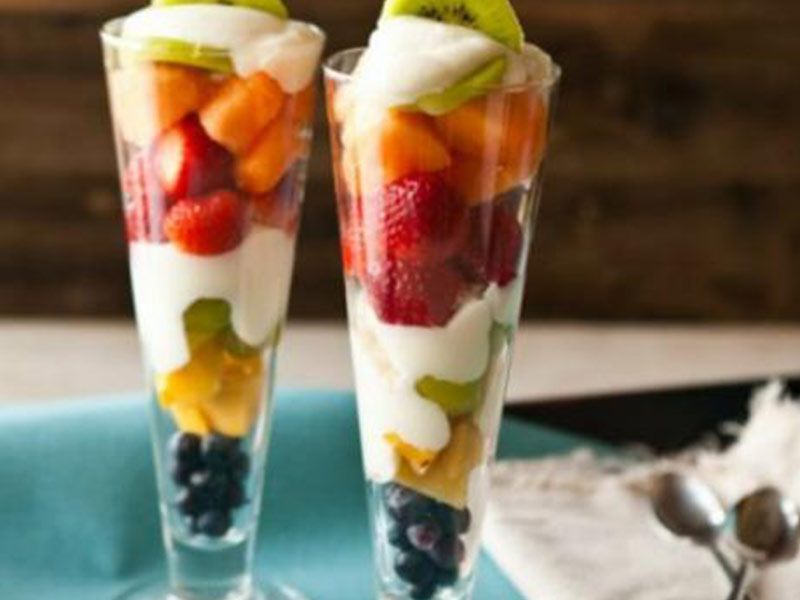 Salep With Fruit