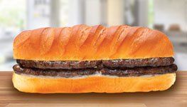 Grilled Oriental Sausage Sandwich