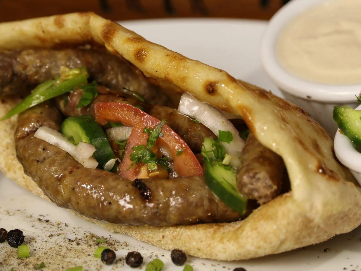 Alexandrian Sausage Sandwich