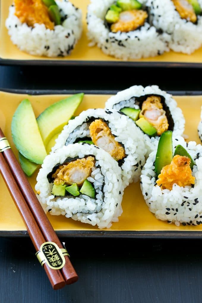 Maki Roll Shrimp Tempura