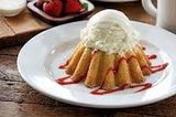 White Chocolate Molten Cake