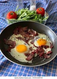 Pastrami Eggs Platter