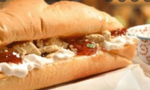 Jam With Halawa And Qeshta With Honey Sandwich