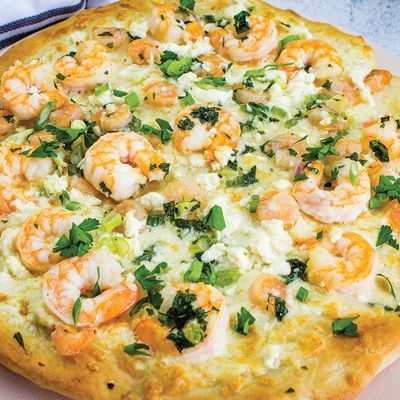 scampi pizza