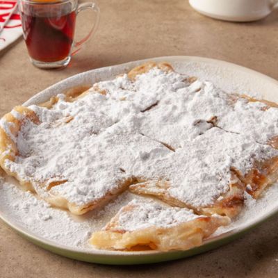 Large sugar and milk pie