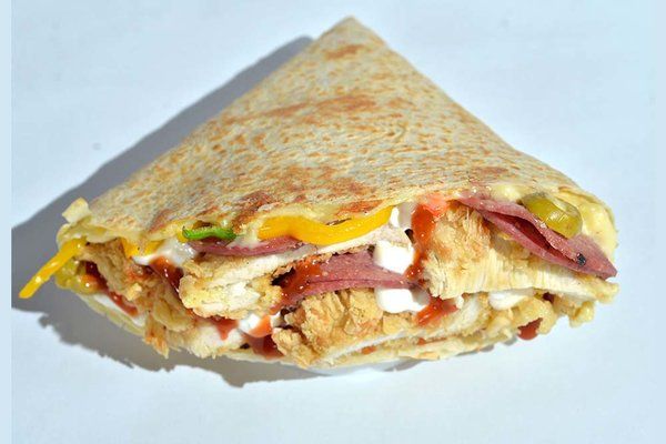 Salami crepe