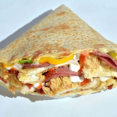 Salami crepe