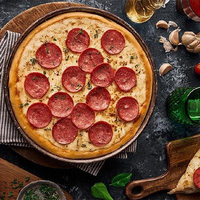 Italian Salami Pizza