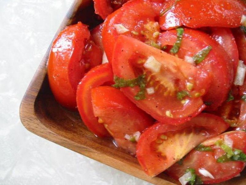 marinated tomatoes