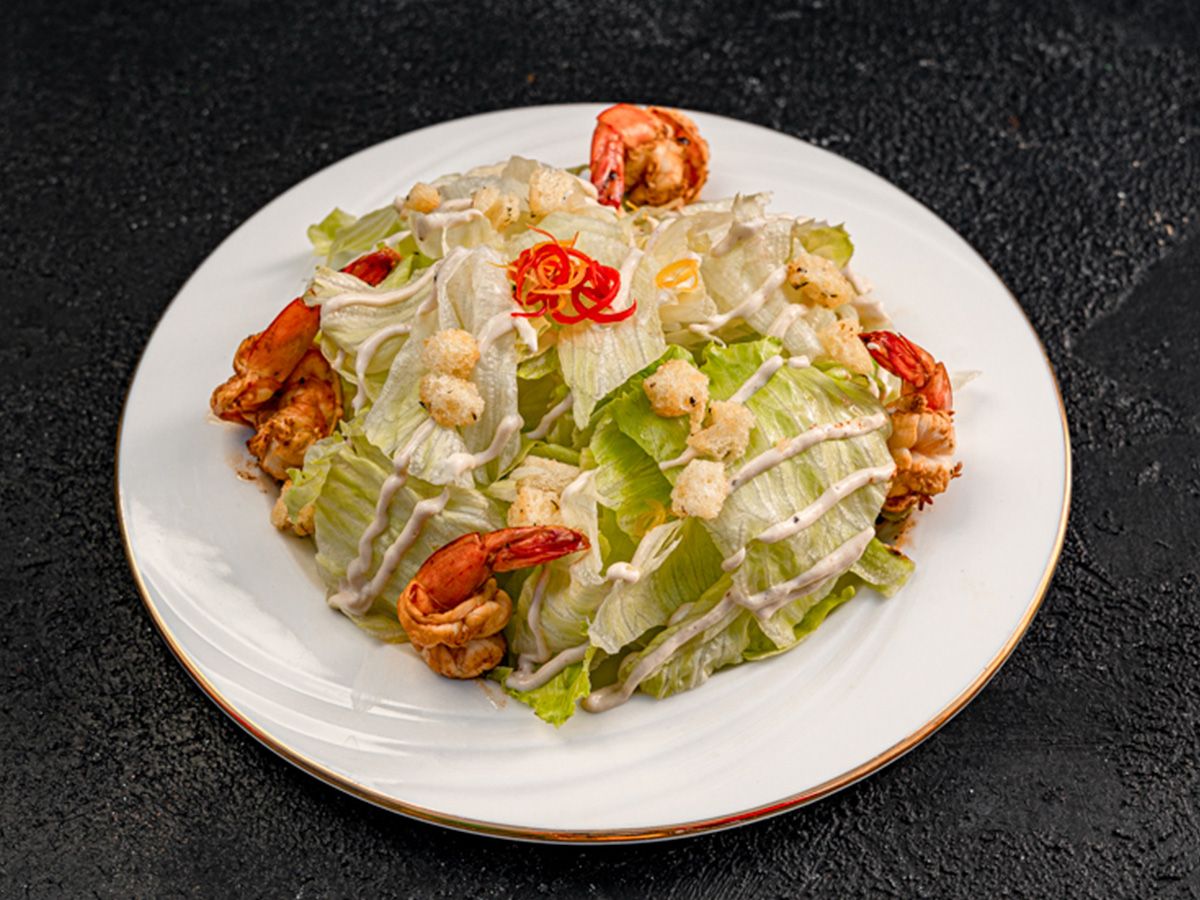 Shrimp Caesar Salad