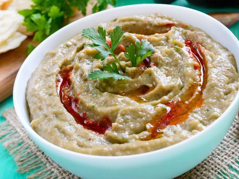 Baba Ghannoug Salad