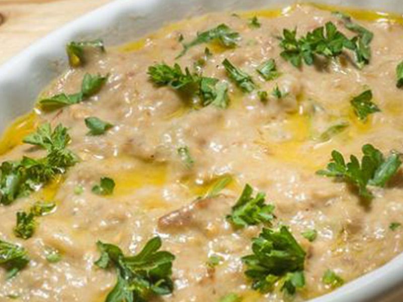 Baba Ghannoug Salad