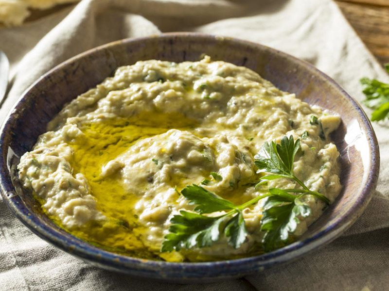 Baba Ghannoug Salad