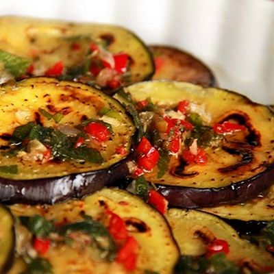 Pickled Eggplant Salad