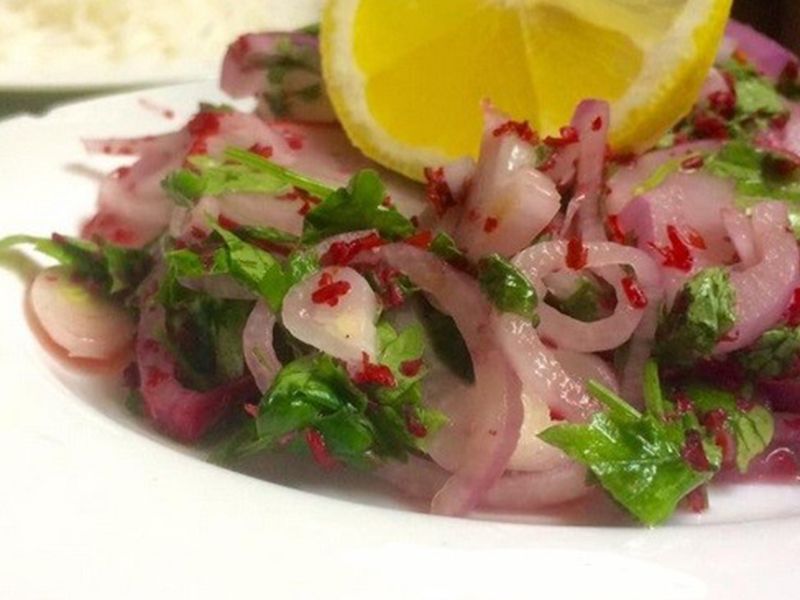 Onion And Lemon Salad
