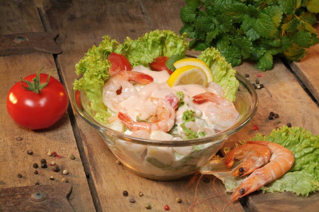 Shrimp Salad With Mayonnaise
