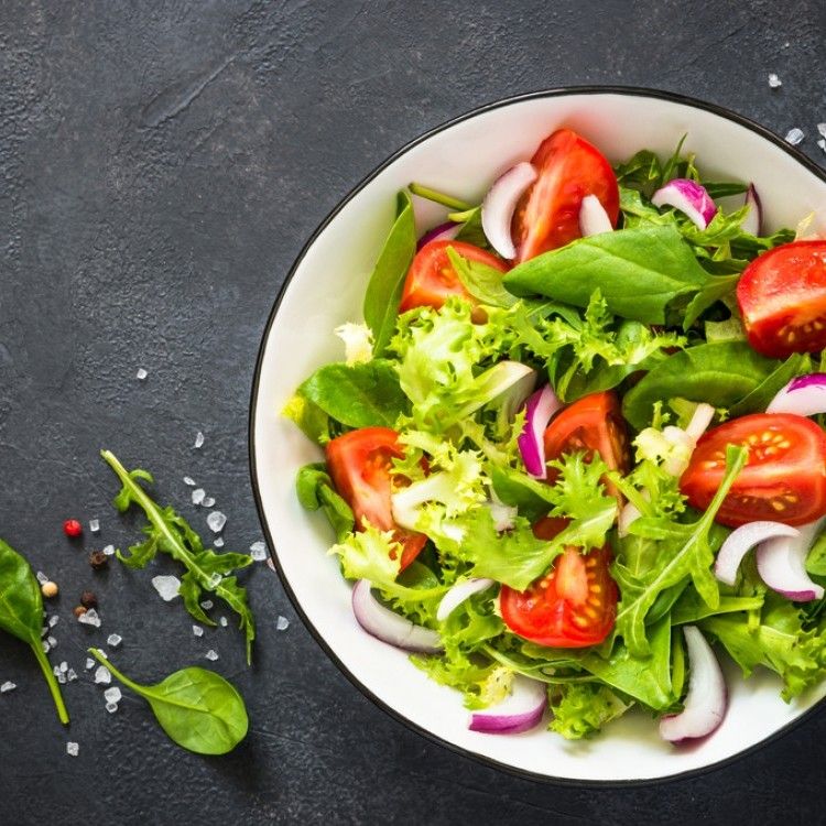 Sliced Green Salad