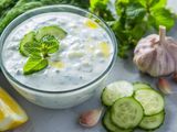 Cucumber With Yogurt Salad