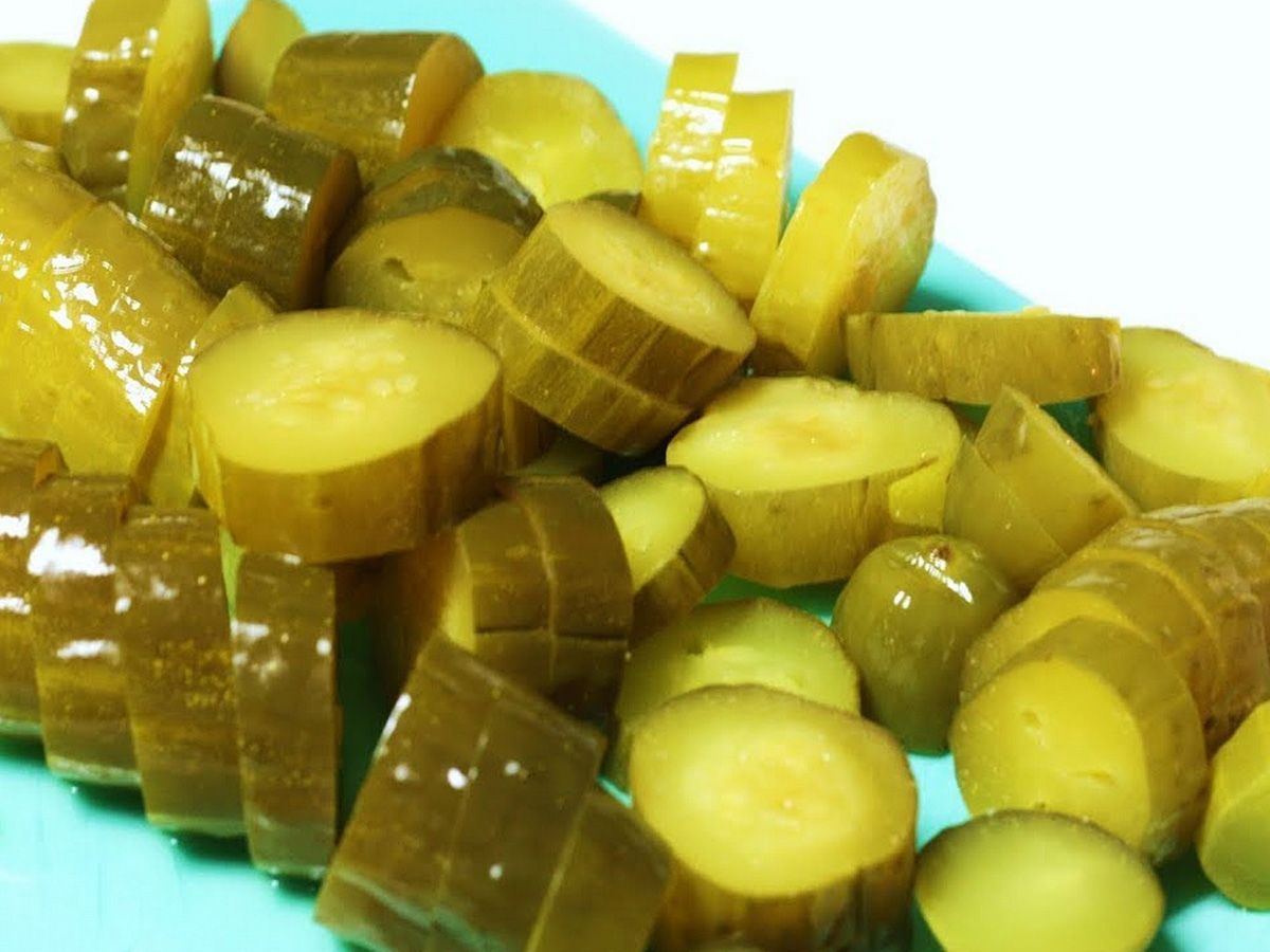 Pickled Cucumbers salad
