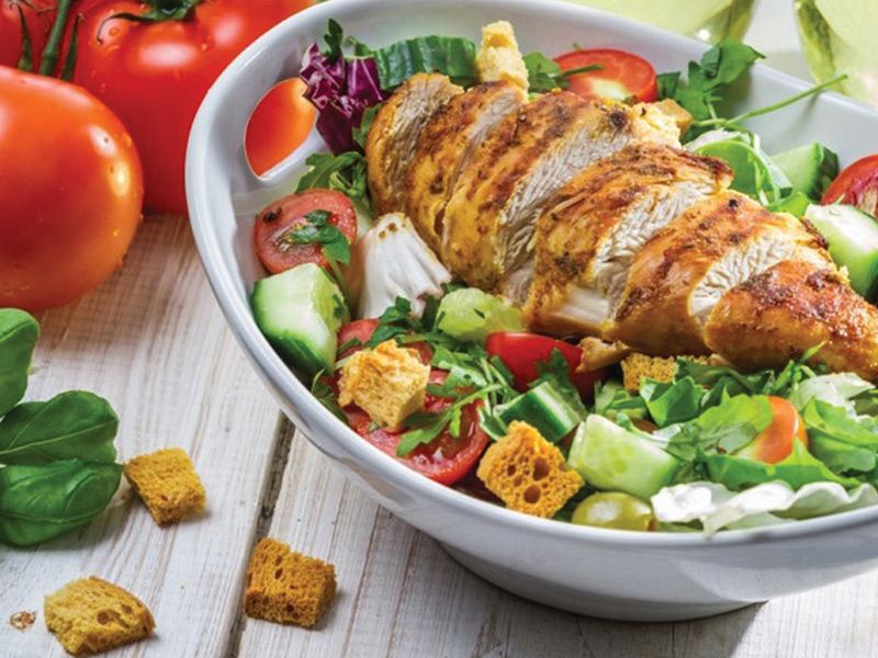 Chicken Parmesan Salad