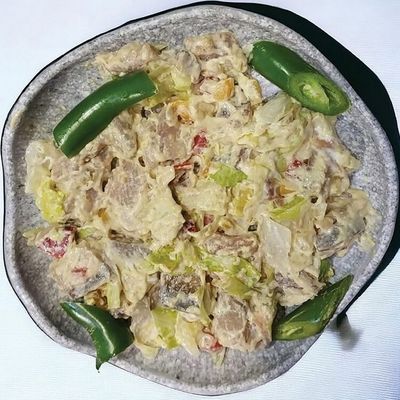 Herring Tahini Salad