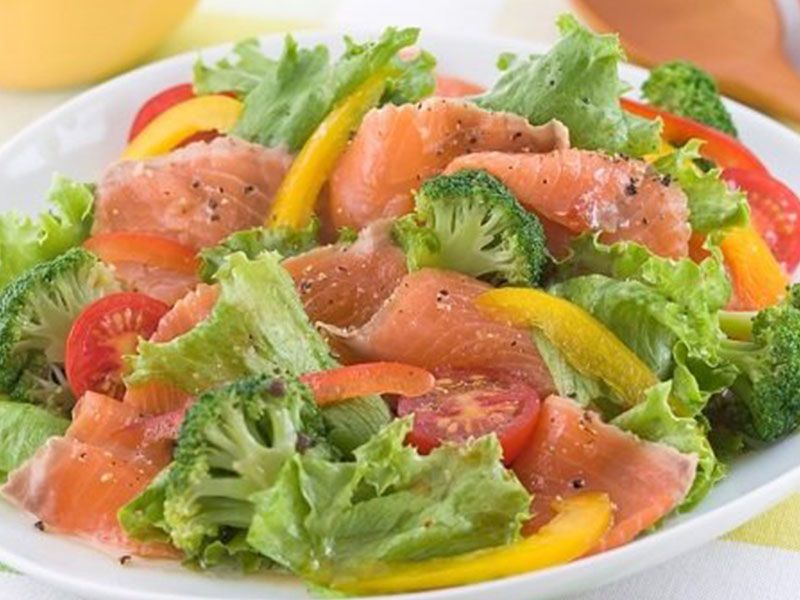 Smoked Salmon Salad