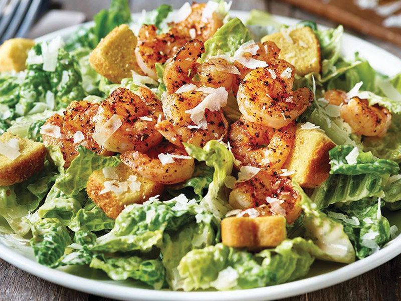 Shrimp Caesar Salad