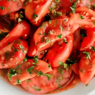 Marinated Tomato Salad