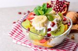 Fruit Salad With Ice Cream