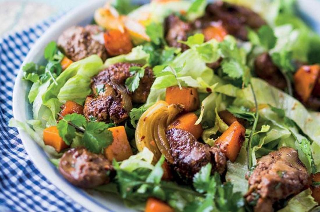 Liver salad