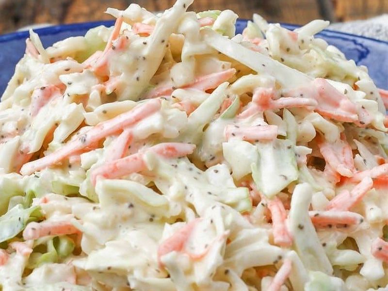 Coleslaw salad