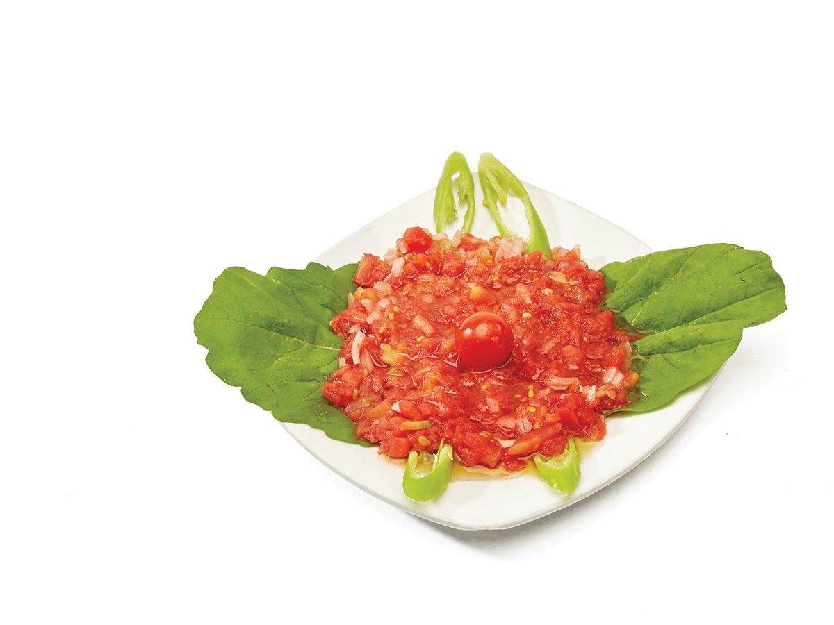 Small grilled salad