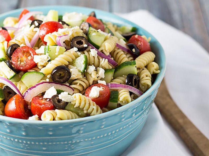 Turkey Pasta Salad