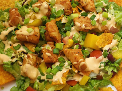 Spicy Nachos Salad