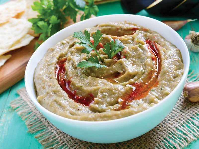 Baba Ghannoug Salad
