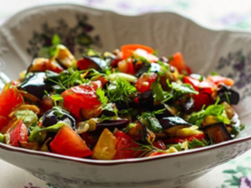Aubergine Salad