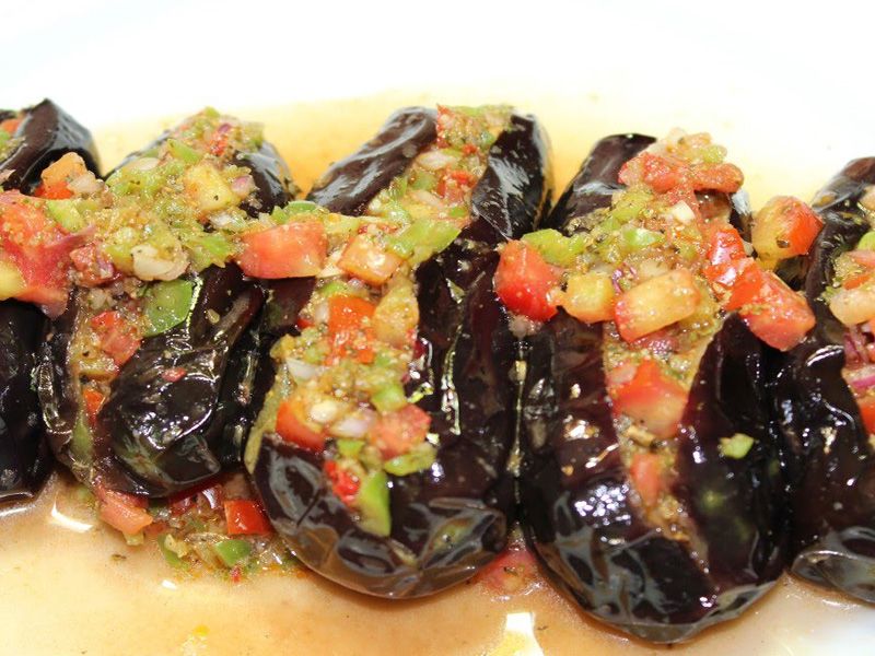 Pickled Eggplant Salad