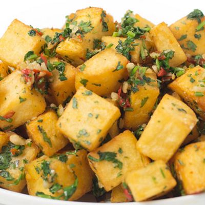 سلطة بطاطس حارة