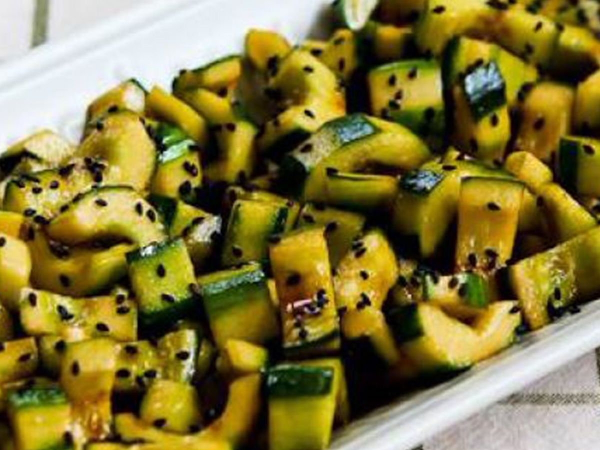 Pickled Cucumbers Salad