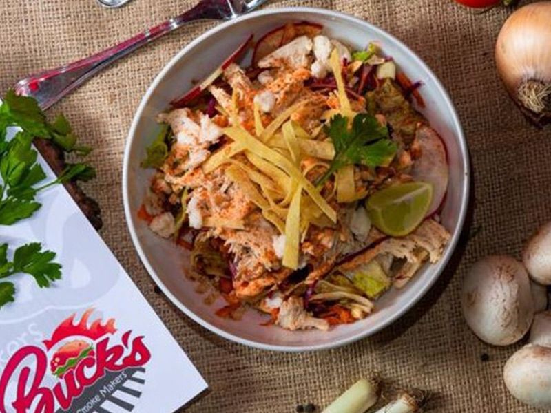 Roasted Chicken Chipotle Salad